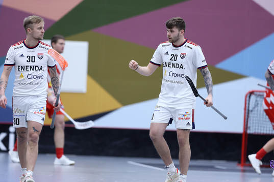 Växjös Tommy Bolin och Adam Nilsson