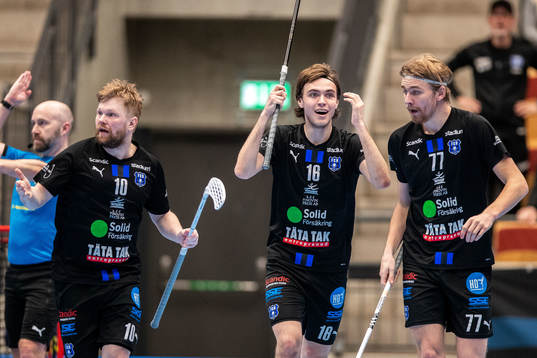 Helsingborgs Max Wahlgren, Fredi Petersson och Linus