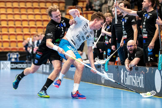 Helsingborgs Linus Nordgren och Kalmarsunds Jesper