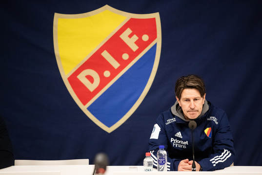 Djurgårdens tränare Thomas Lagerlöf