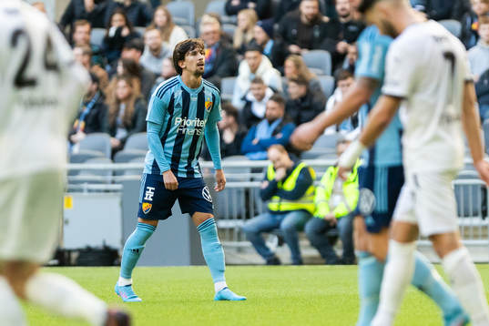 Djurgårdens Gustav Wikheim deppar