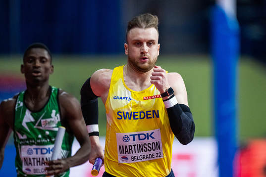 Erik Martinsson of Sweden