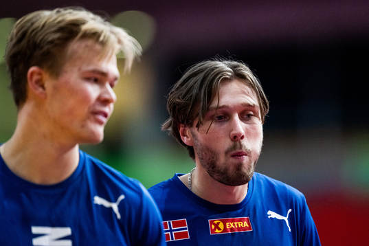 Sondre Guttormsen and Pål Haugen Lillefosse of Norway