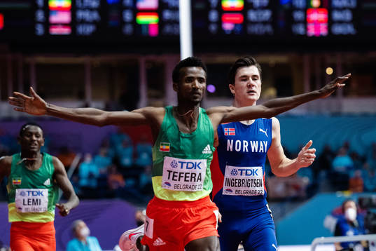 Jakob Ingebrigtsen of Norway