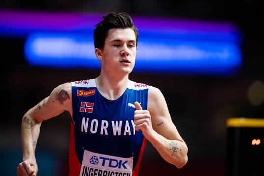 Jakob Ingebrigtsen of Norway