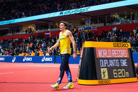 Armand Duplantis of Sweden