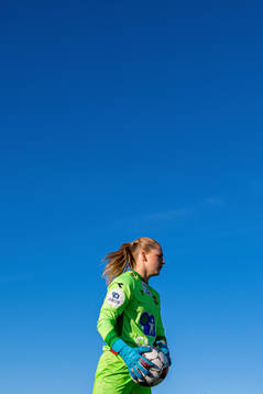 Goalkeeper Linn-Mari Nilsen of Røa