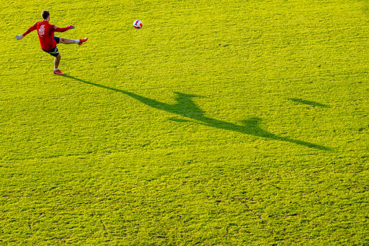 Goalkeeper Jacob Karlstrøm of the Norwegian national