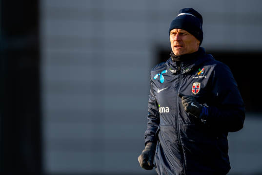 Ståle Solbakken, head coach of the Norwegian national