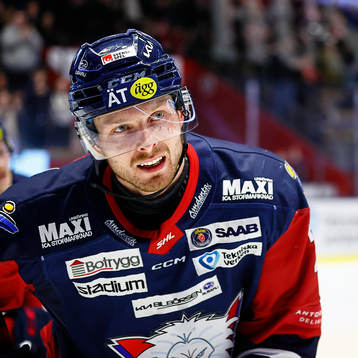 Linköpings Christoffer Ehn jublar