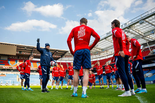 Ståle Solbakken, head coach of the Norwegian national