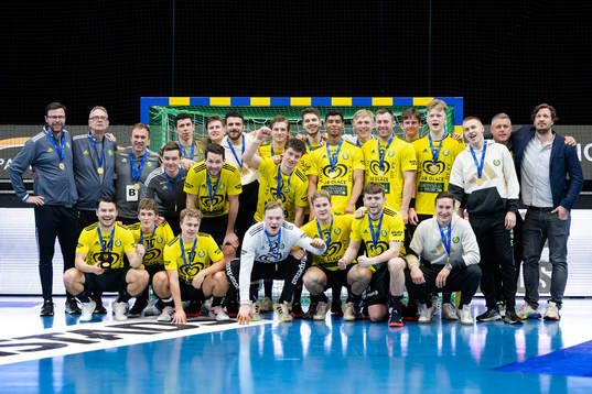 Sävehofs spelare jublar