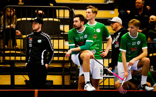 Lillåns Huvudtränare Marcus Saarväli och Lucas Sjögren