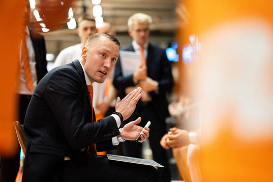 Norrköpings tränare Mikko Riipinen