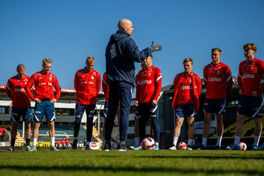 Ståle Solbakken, head coach of the Norwegian national