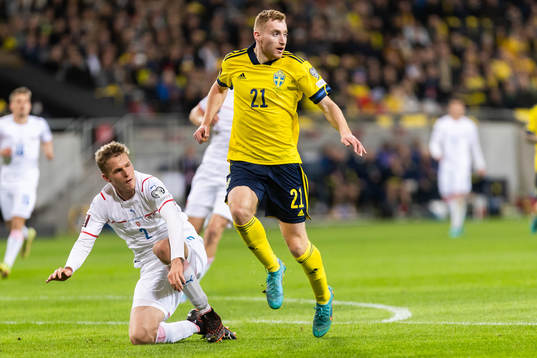 Dejan Kulusevski of Sweden