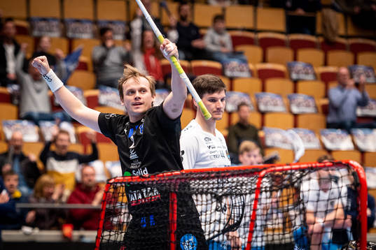 Helsingborgs Linus Nordgren jublar