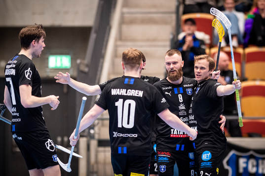 Helsingborgs Linus Nordgren jublar