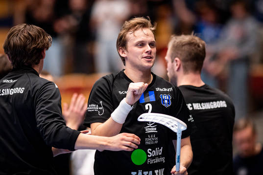 Helsingborgs Linus Nordgren jublar