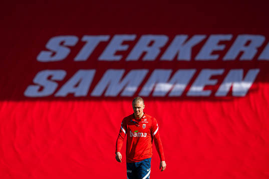 Erling Braut Haaland of the Norwegian national football team