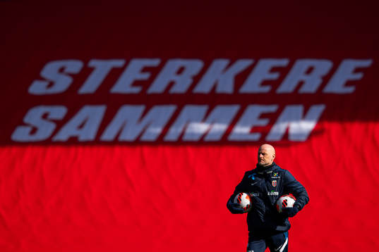 Ståle Solbakken, head coach of the Norwegian national