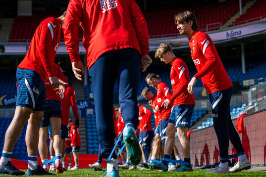 Stefan Strandberg of the Norwegian national football team