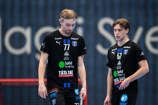 Helsingborgs Linus Malmström och Pontus Sölve deppar