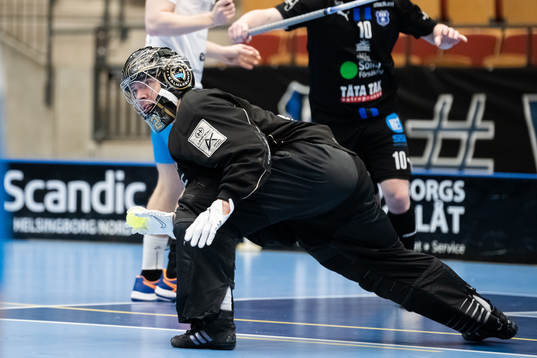 Kalmarsunds målvakt Carl Bending-Sörling