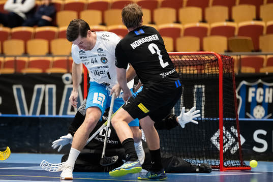 Helsingborgs Linus Nordgren och Kalmarsunds Anton Nilsson