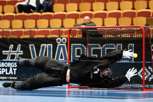 Kalmarsunds målvakt Carl Bending-Sörling