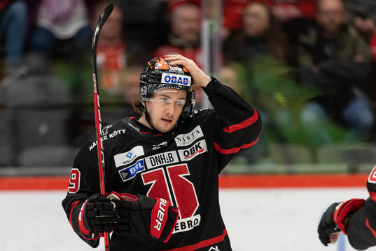 Örebros Nicholas Halloran  deppar