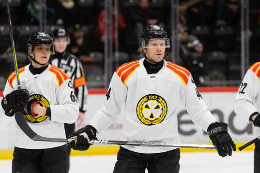 Brynäs Tom Hedberg och Nicklas Danielsson