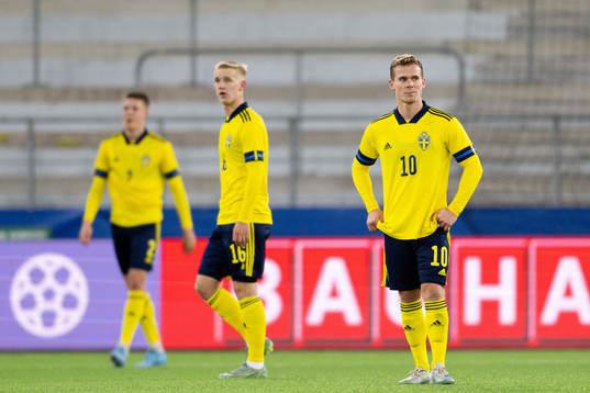 Bläddra bland fler bilder av Football, UEFA European Under-21 Qualifier, Sweden - Ireland