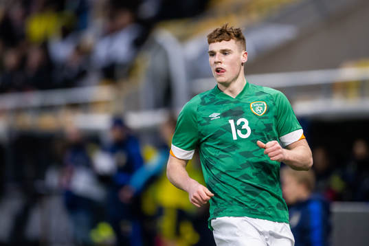 Jake O'Brien of Ireland