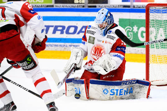 Västerviks målvakt Edvin Olofsson