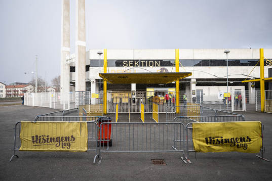 En entré på Bravida Arena