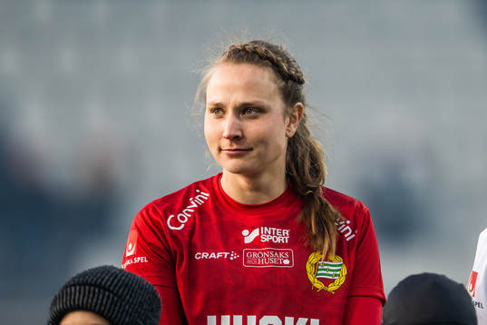 Hammarbys målvakt Anna Tamminen