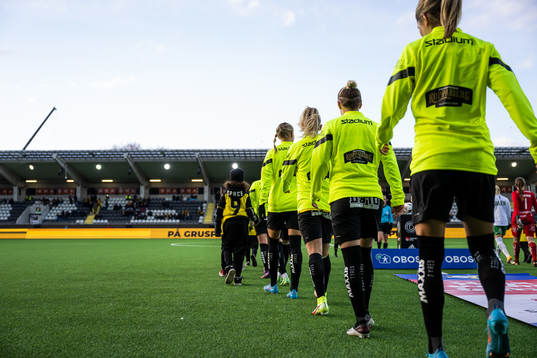 Häckens spelare gör entré