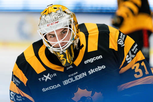 Skellefteås målvakt Strauss Mann