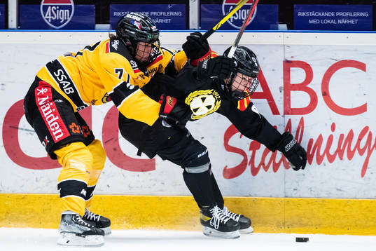 Luleås Anna Kjellbin och Brynäs Anna Meixner
