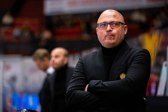 Brynäs tränare Henrik Glaas