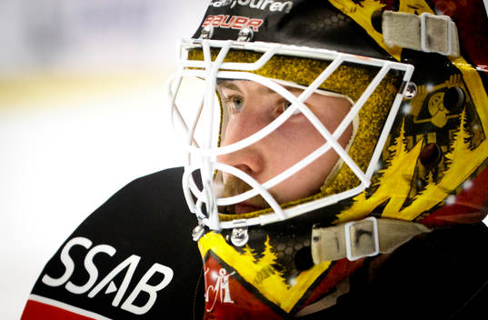 Luleås målvakt Joel Lassinantti