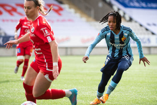 Djurgårdens Linda Maserame Motlhalo i