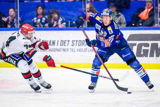 Frölundas Andreas Borgman och Växjös Olle Lycksell