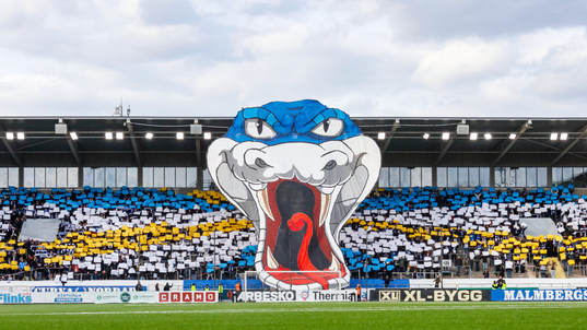 Tifo på Curva Nordahl