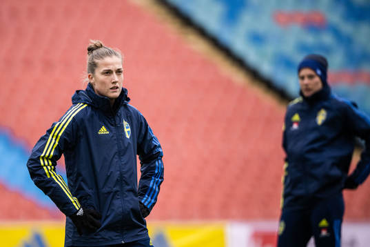 Filippa Angeldal of the Swedish women's national football