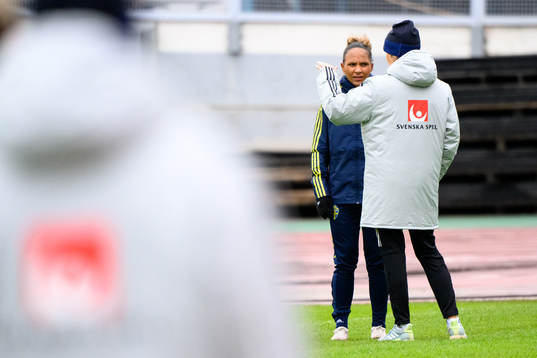 Madelen Janogy of the Swedish women's national football team