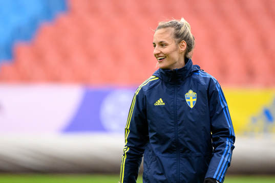 Nathalie Björn of the Swedish women's national football