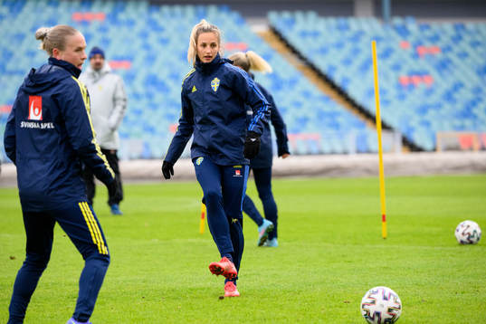 Nathalie Björn of the Swedish women's national football