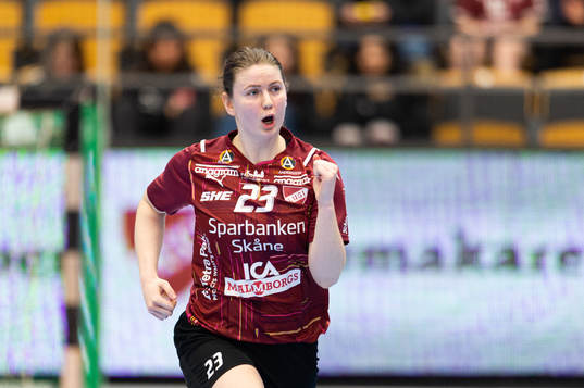 Lugis Amanda Andersson jublar